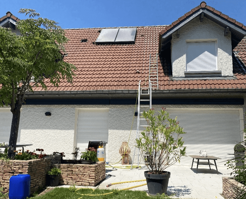 Entretien toiture nettoyage peinture